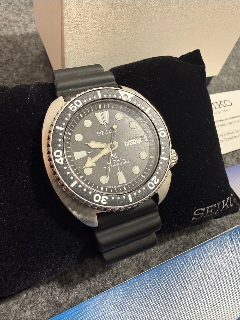 SEIKO Prospex Turtle automatic Divers watch SRPE93